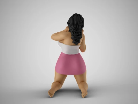 Woman Unknown Games 3D Print Model