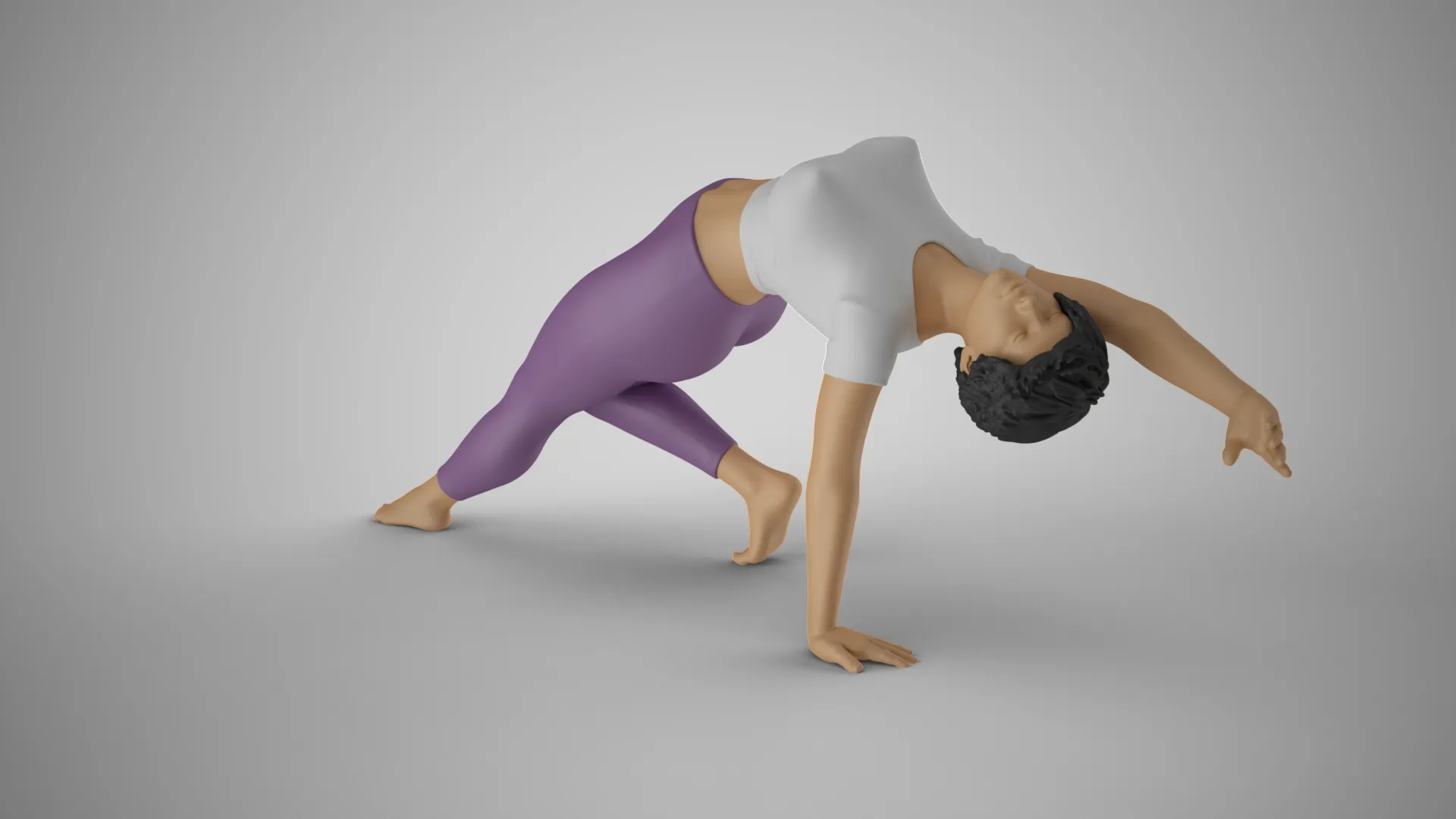 Flexibility Meets Elegance 3D Print Model .c4d .max .obj .3ds .fbx .stl .blend