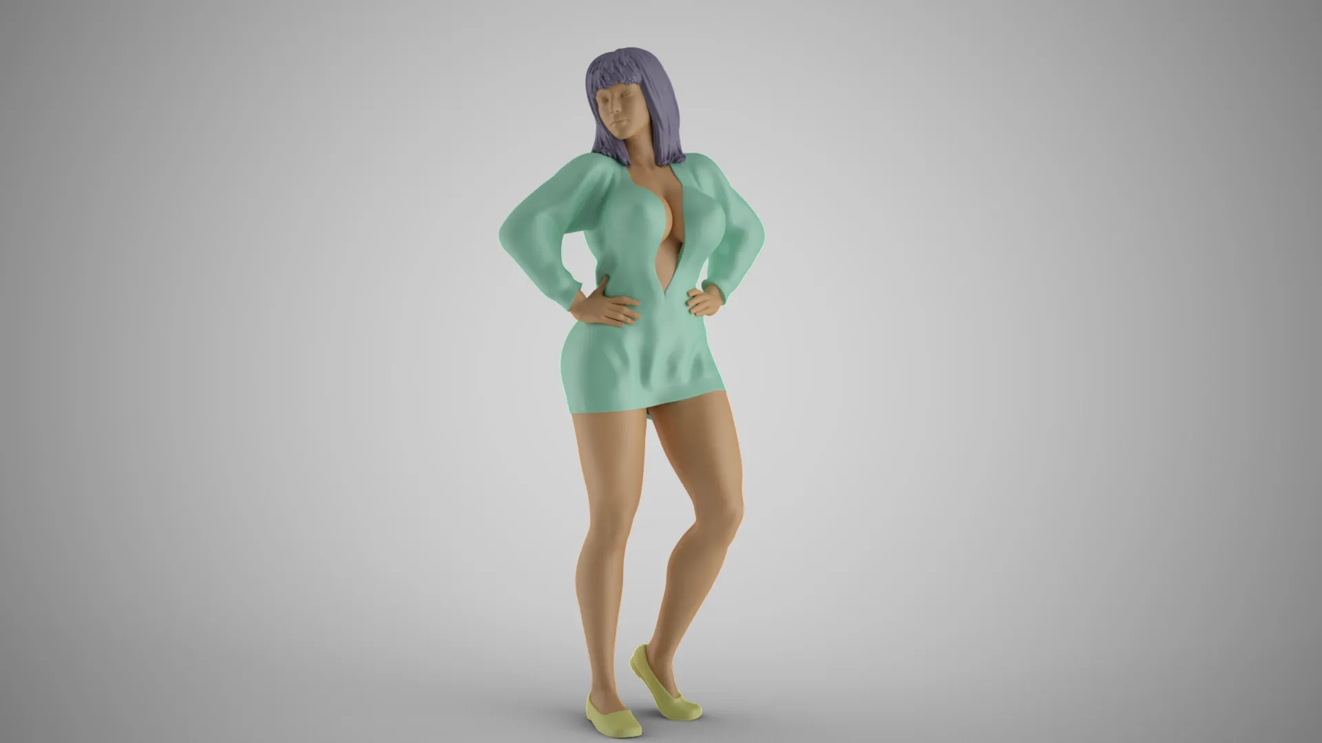 Mischief 2 3D Print Model .c4d .max .obj .3ds .fbx .stl .blend