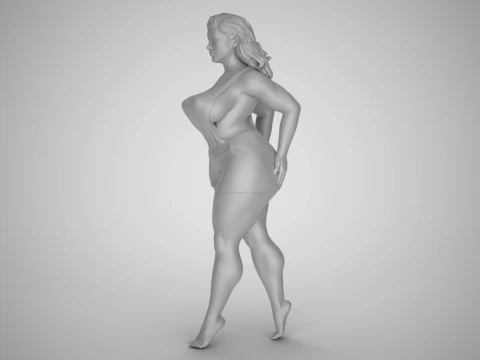 Cheeky Girl 2 3D Print Model