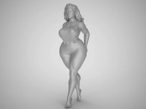 Cheeky Girl 2 3D Print Model