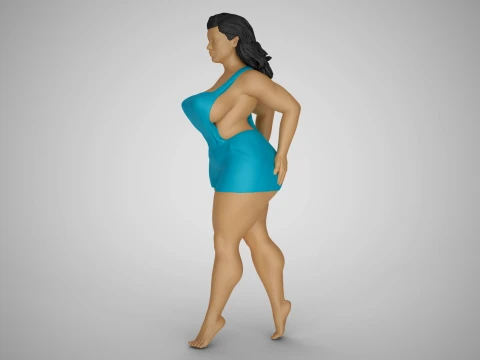 Cheeky Girl 2 3D Print Model