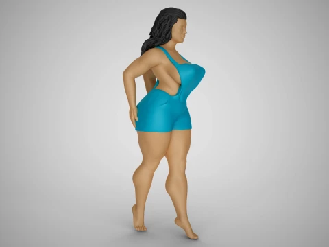 Cheeky Girl 2 3D Print Model