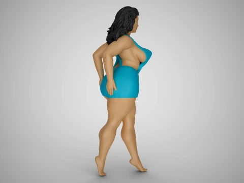 Cheeky Girl 2 3D Print Model