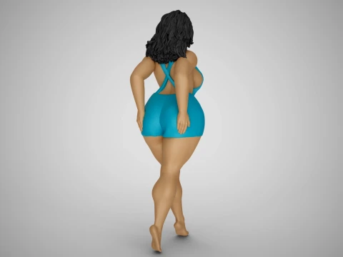 Cheeky Girl 2 3D Print Model