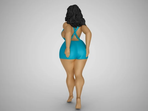 Cheeky Girl 2 3D Print Model