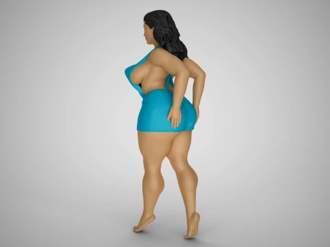 Cheeky Girl 2 3D Print Model