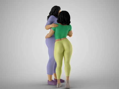 Big Girlfriend 3D Print Model
