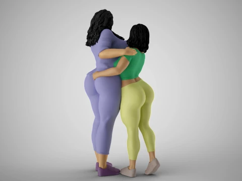 Big Girlfriend 3D Print Model