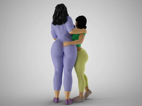 Big Girlfriend 3D Print Model