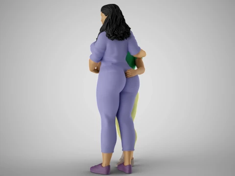 Big Girlfriend 3D Print Model