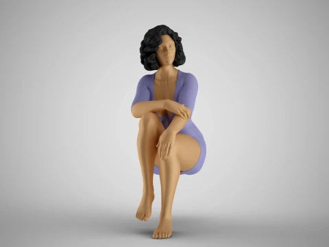 Hypocrite Woman 3D Print Model