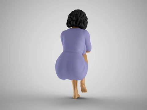 Hypocrite Woman 3D Print Model