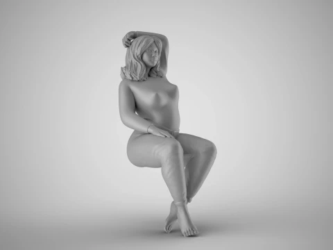Happy Momtobe 3D Print Model