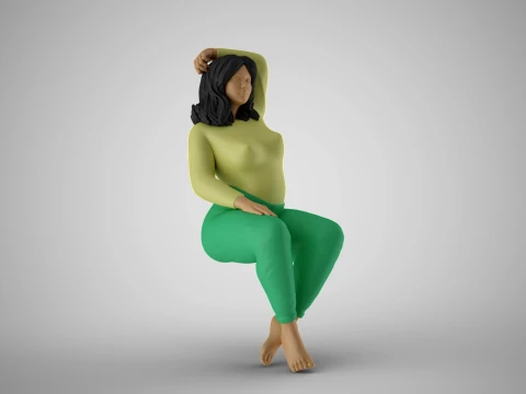 Happy Momtobe 3D Print Model