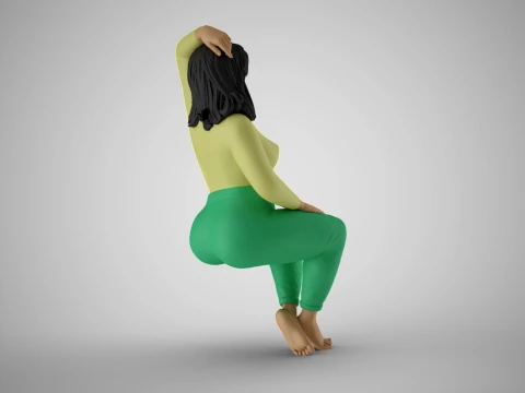 Happy Momtobe 3D Print Model