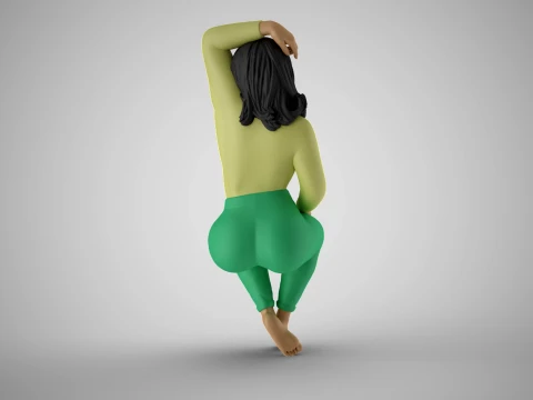 Happy Momtobe 3D Print Model