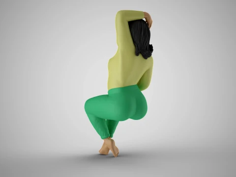 Happy Momtobe 3D Print Model