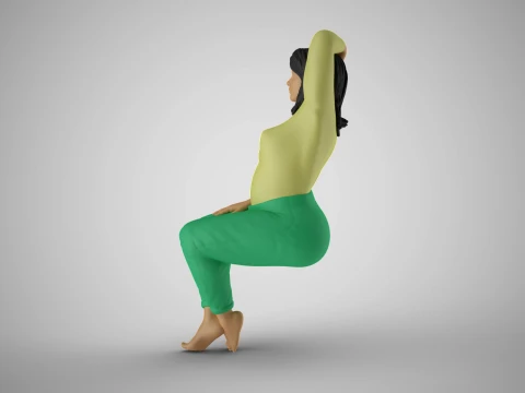 Happy Momtobe 3D Print Model