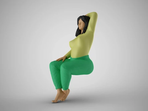 Happy Momtobe 3D Print Model