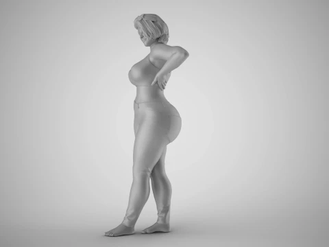Striking Beauty 7 3D Print Model