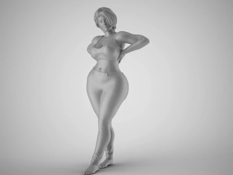 Striking Beauty 7 3D Print Model