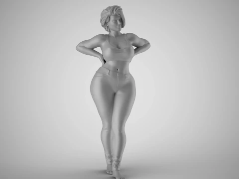 Striking Beauty 7 3D Print Model