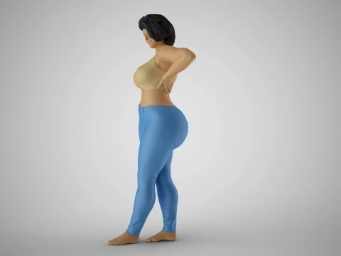 Striking Beauty 7 3D Print Model