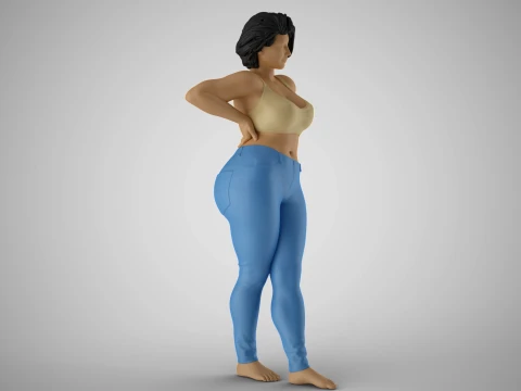 Striking Beauty 7 3D Print Model