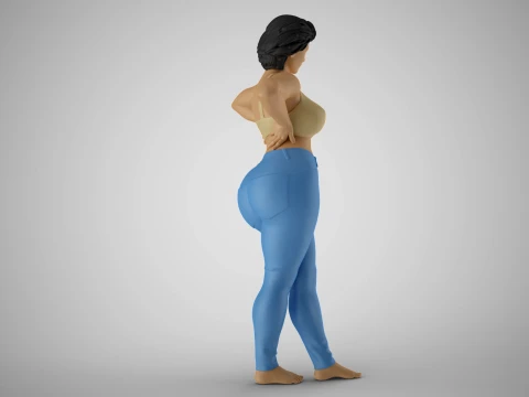 Striking Beauty 7 3D Print Model