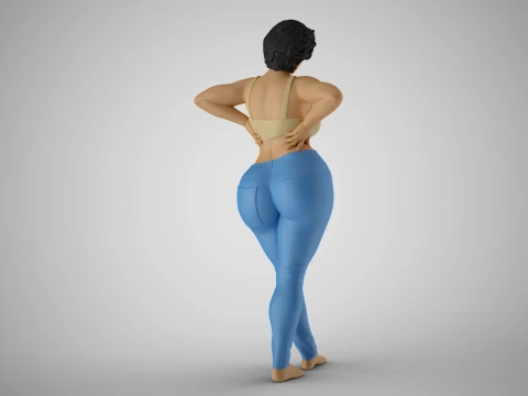 Striking Beauty 7 3D Print Model