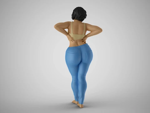 Striking Beauty 7 3D Print Model