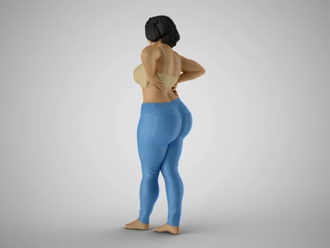 Striking Beauty 7 3D Print Model