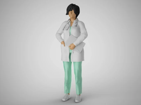 Paramedic 3D Print Model