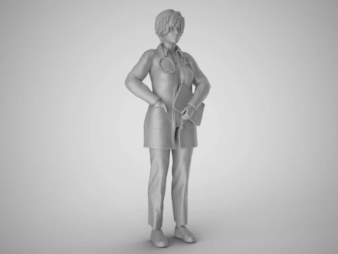Paramedic 3D Print Model