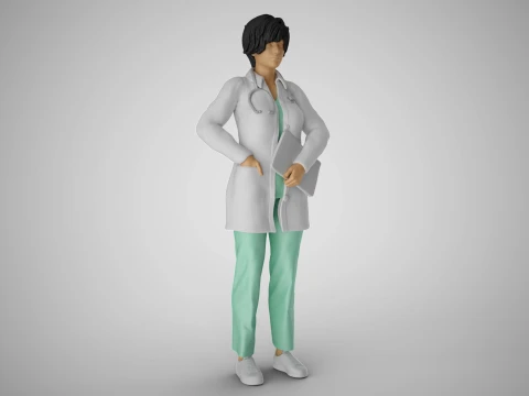 Paramedic 3D Print Model