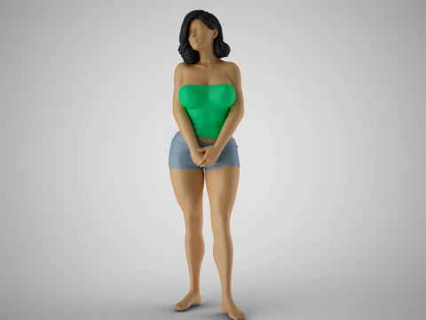 Fake Shyness 3D Print Model