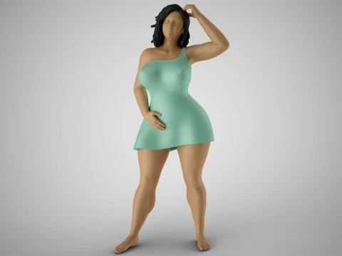 瞑想的な 3Dプリントモデル
