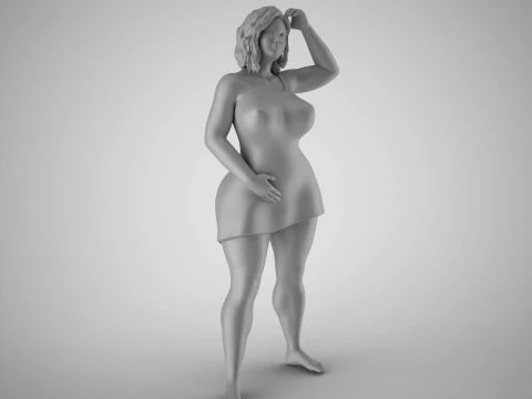 Contemplative 3D Print Model