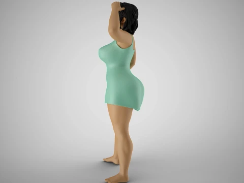 Contemplative 3D Print Model