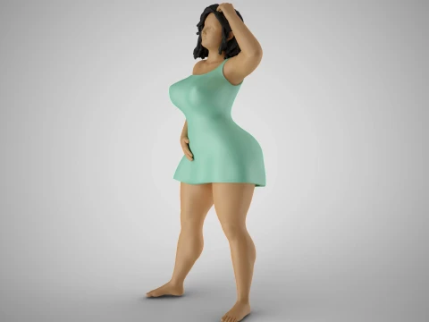 Contemplative 3D Print Model