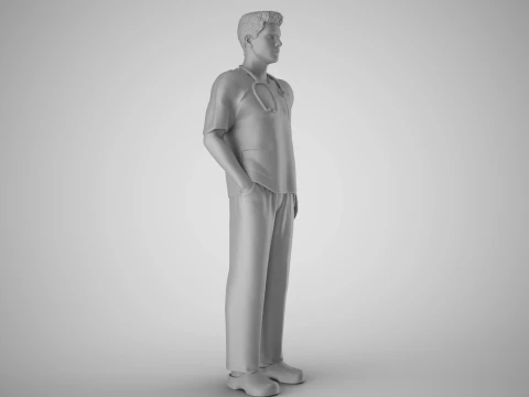 Paramedic 2 3D Print Model