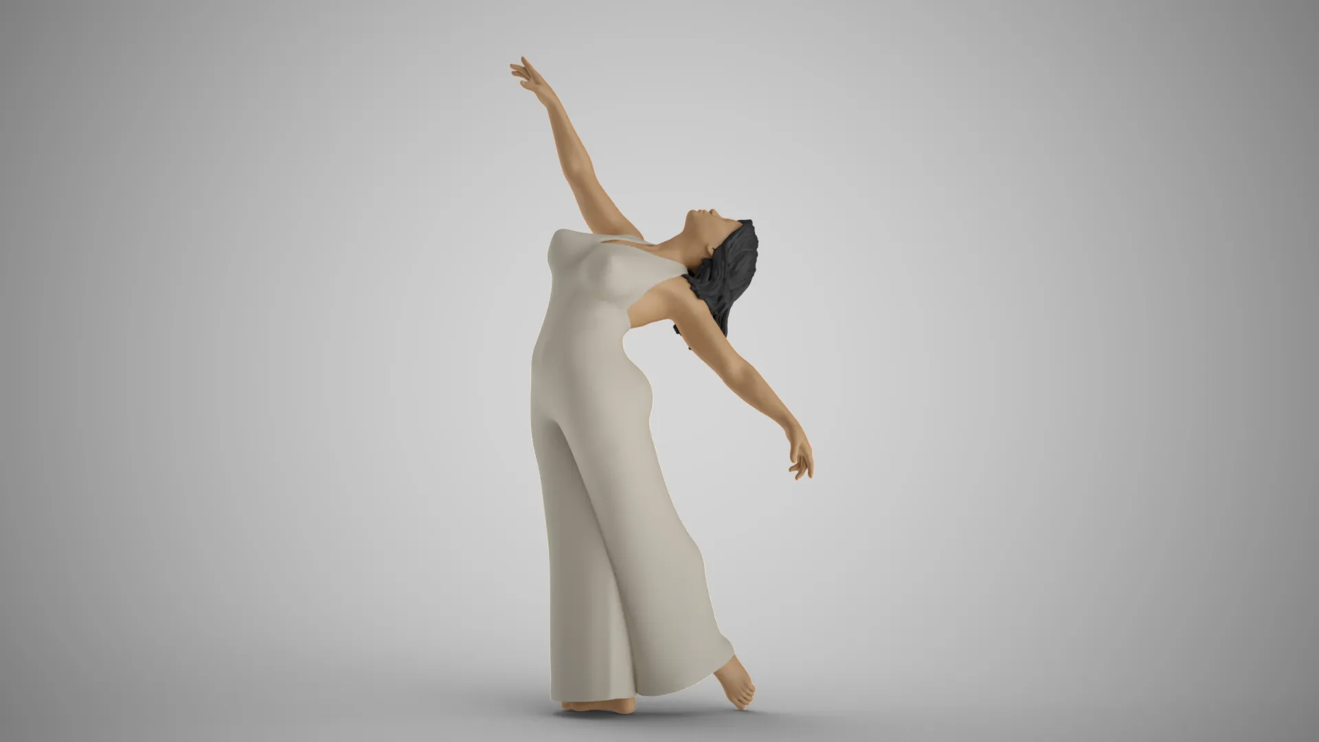 Rise of Dance 3D Print Model .c4d .max .obj .3ds .fbx .stl .blend