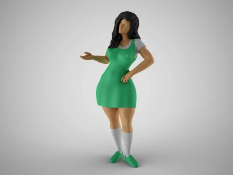 St&auml;ndiger Klatsch 2 3D Druckmodell