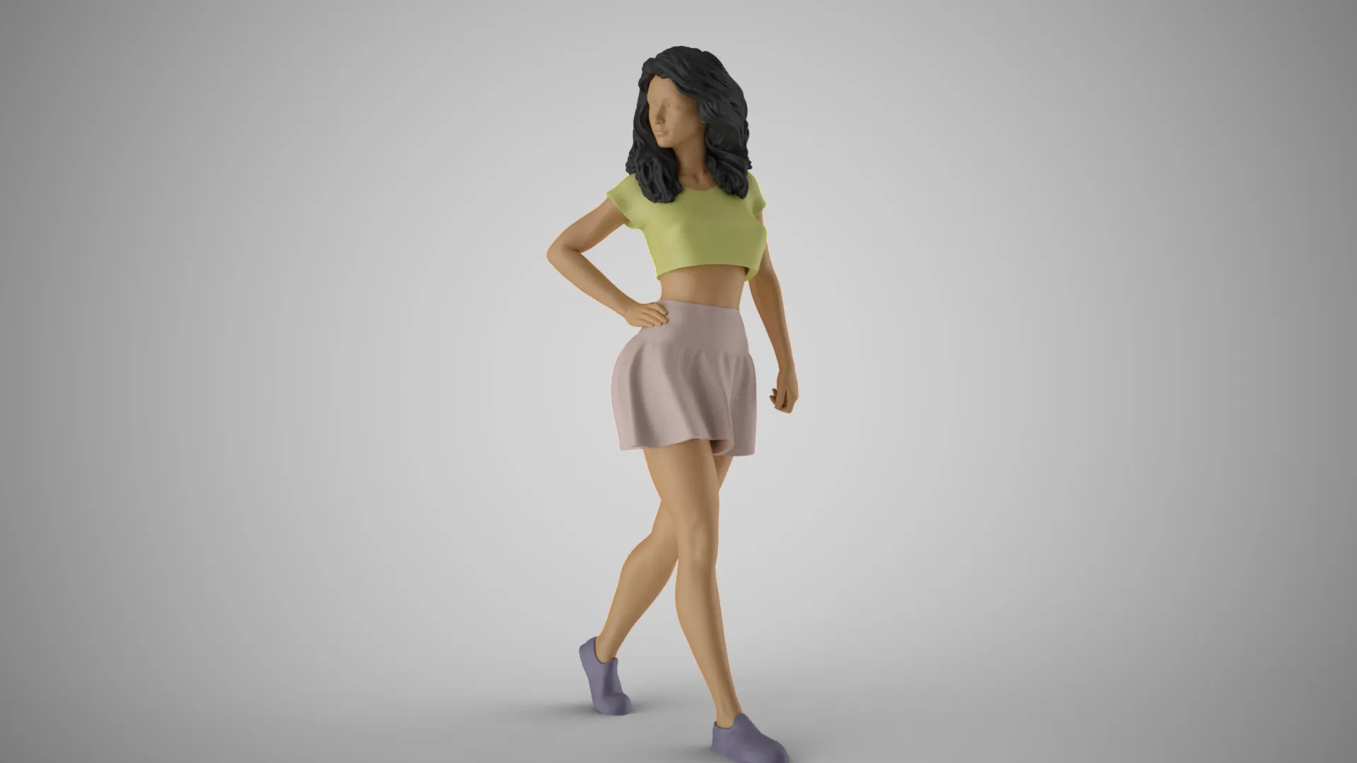 Confident Steps 3D Print Model .c4d .max .obj .3ds .fbx .stl .blend 