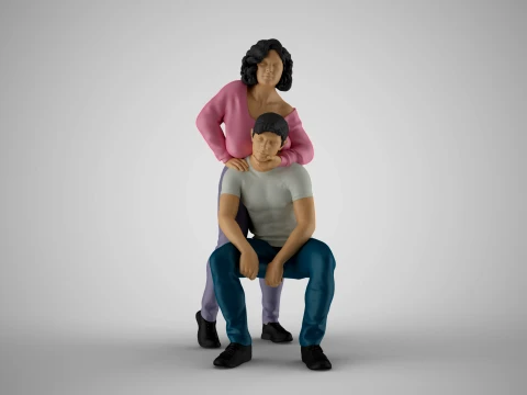 솔직한 사진 3D 프린트 모델