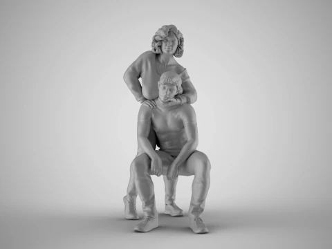 Candid Photo 3D Print Model