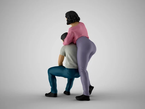 Candid Photo 3D Print Model