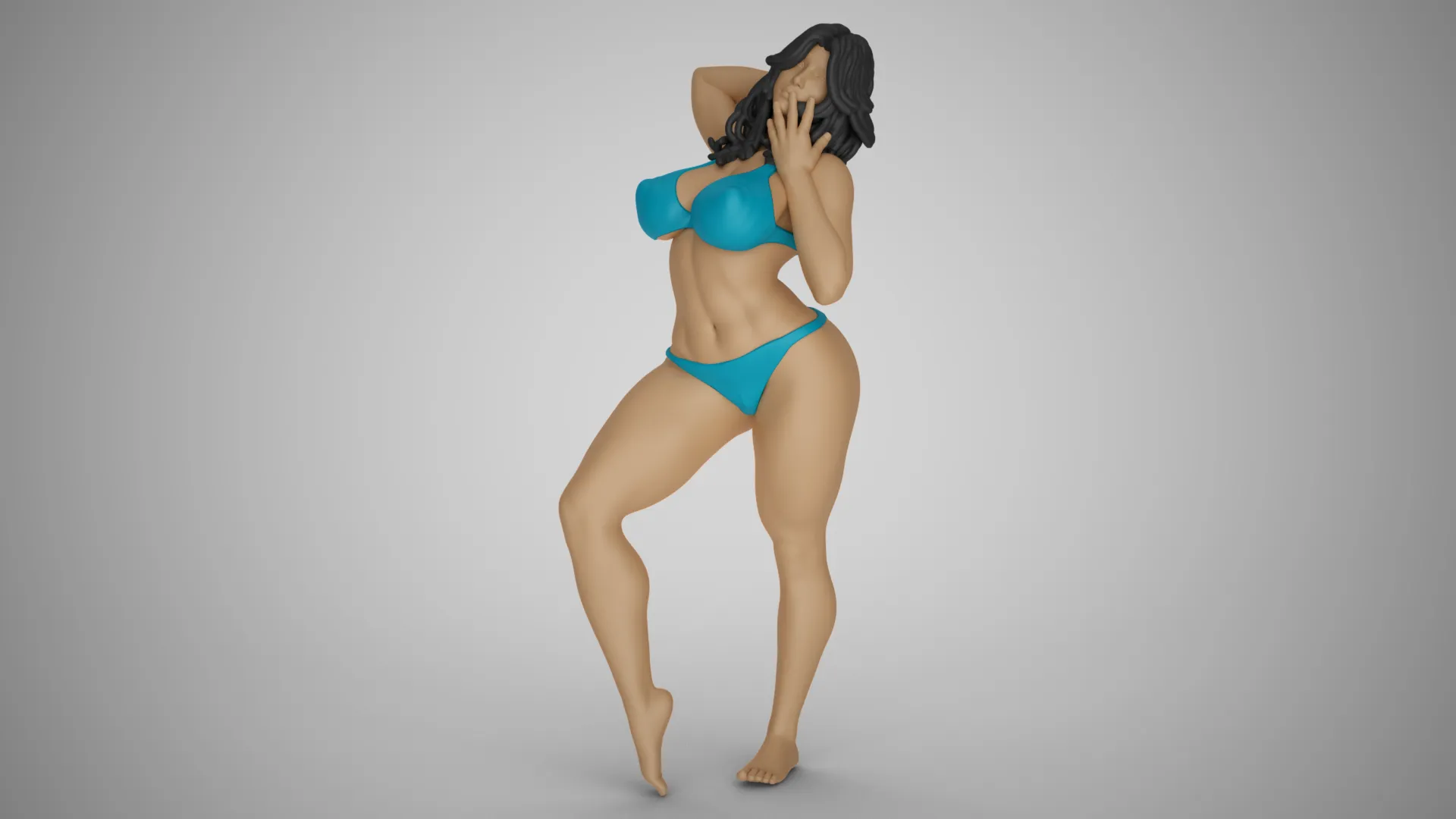 Summer Fever 3D Print Model .c4d .max .obj .3ds .fbx .stl .blend 