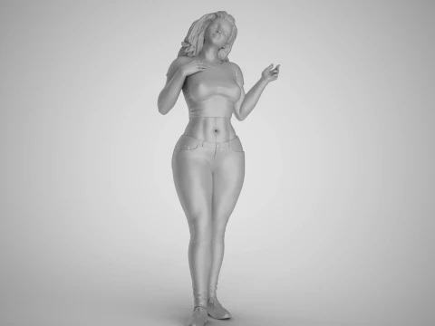 Politely Refuse 3D Print Model